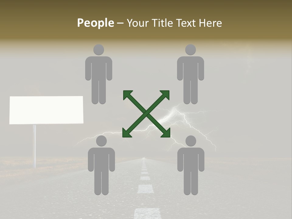 Row Passage Wheat PowerPoint Template