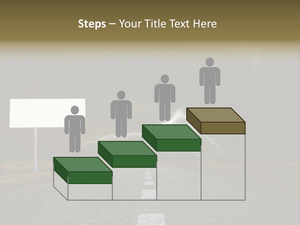 Row Passage Wheat PowerPoint Template
