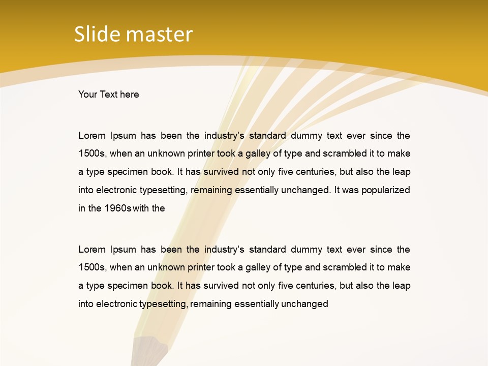 Isolated Creative Concept PowerPoint Template