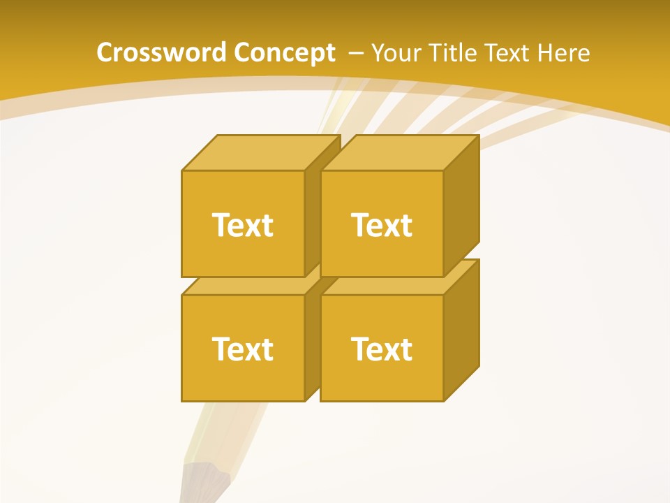 Isolated Creative Concept PowerPoint Template
