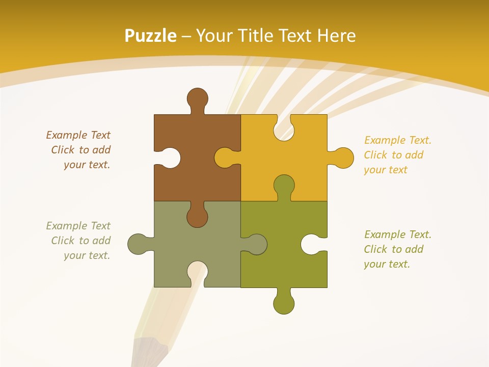 Isolated Creative Concept PowerPoint Template