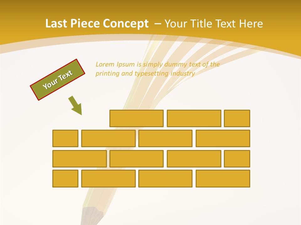 Isolated Creative Concept PowerPoint Template