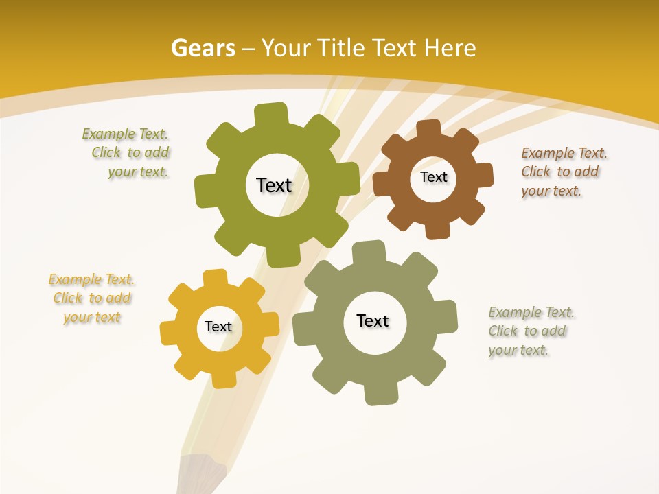 Isolated Creative Concept PowerPoint Template