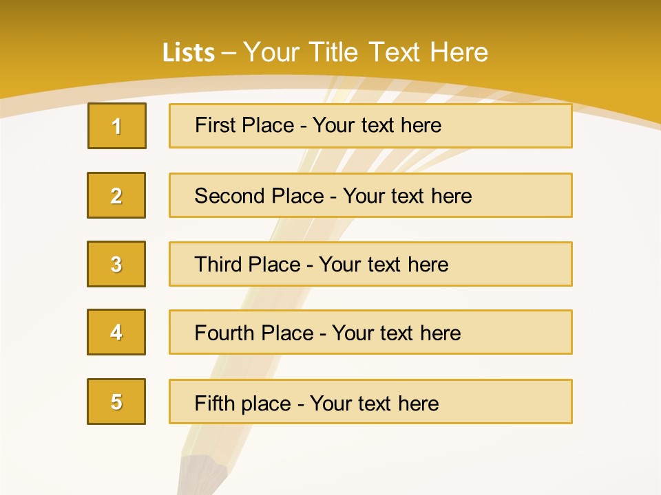 Isolated Creative Concept PowerPoint Template