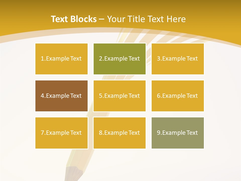 Isolated Creative Concept PowerPoint Template