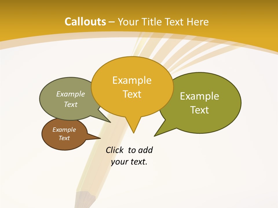 Isolated Creative Concept PowerPoint Template