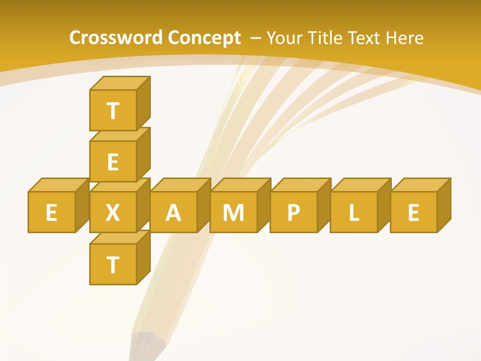Isolated Creative Concept PowerPoint Template
