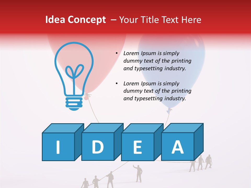 Concept Human Success PowerPoint Template