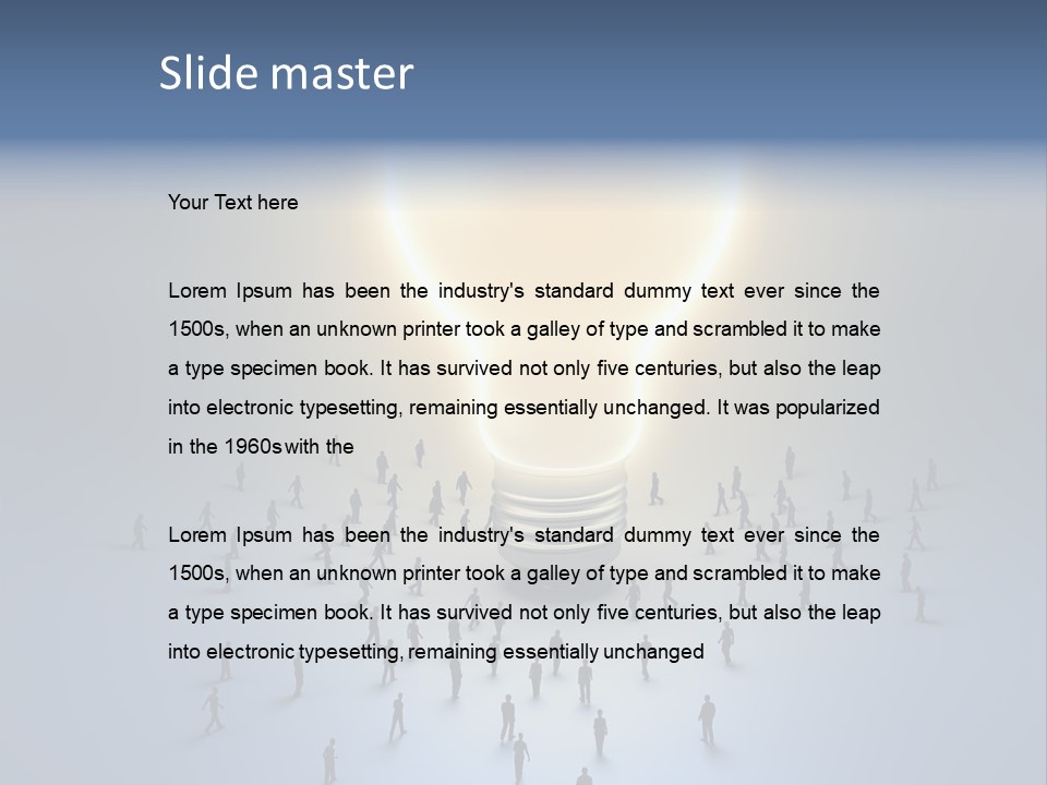 Strategy Human Inside PowerPoint Template