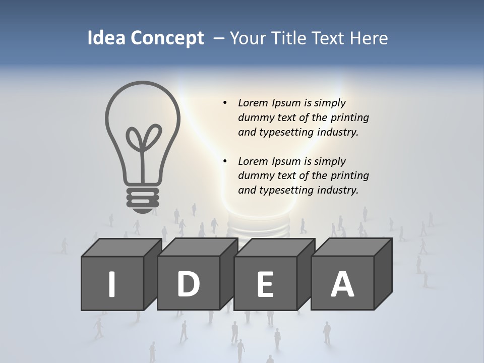Strategy Human Inside PowerPoint Template