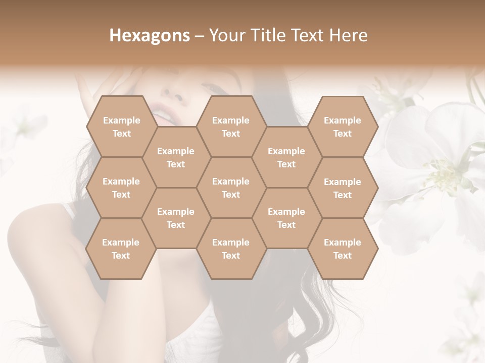 Smiling Young Spring PowerPoint Template