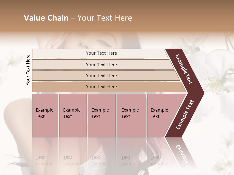 Smiling Young Spring PowerPoint Template