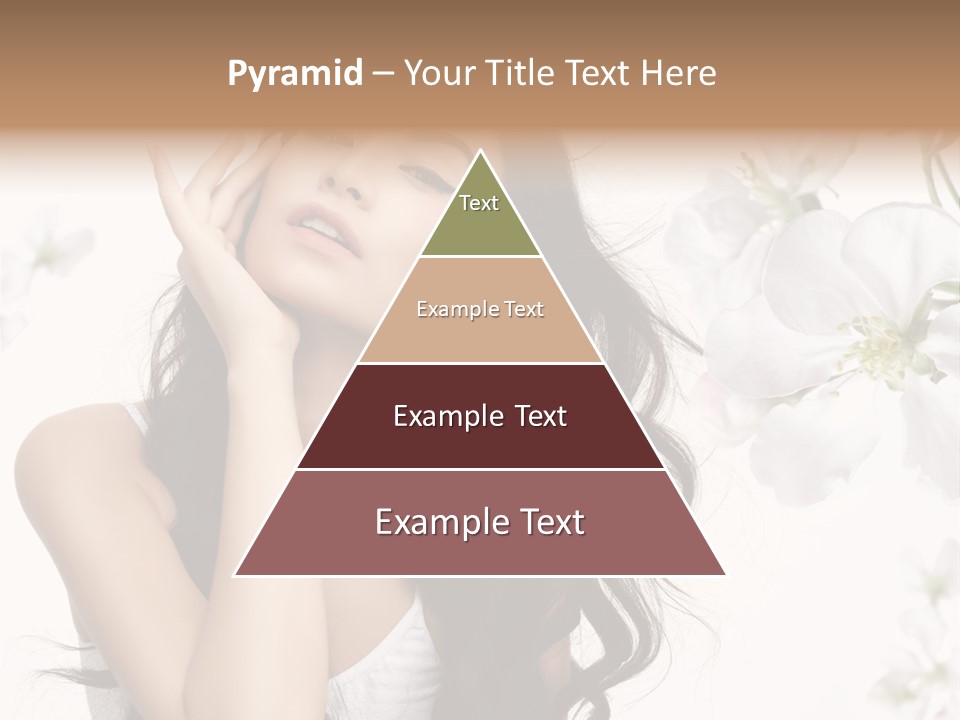 Smiling Young Spring PowerPoint Template