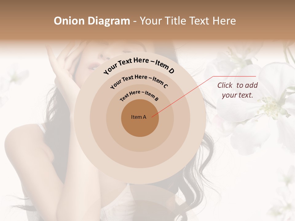 Smiling Young Spring PowerPoint Template