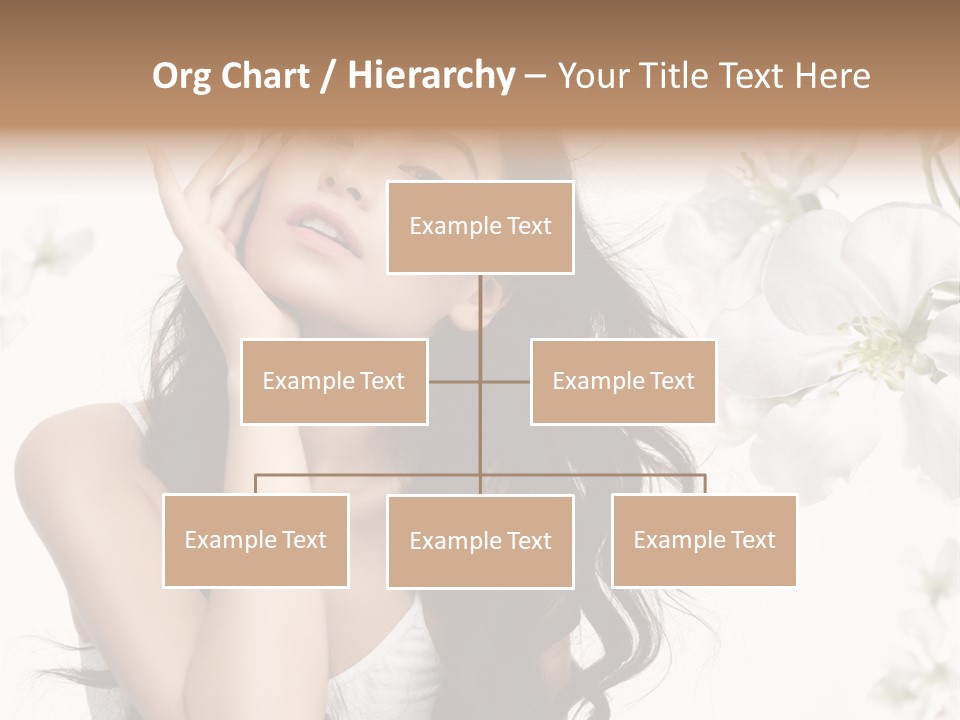 Smiling Young Spring PowerPoint Template