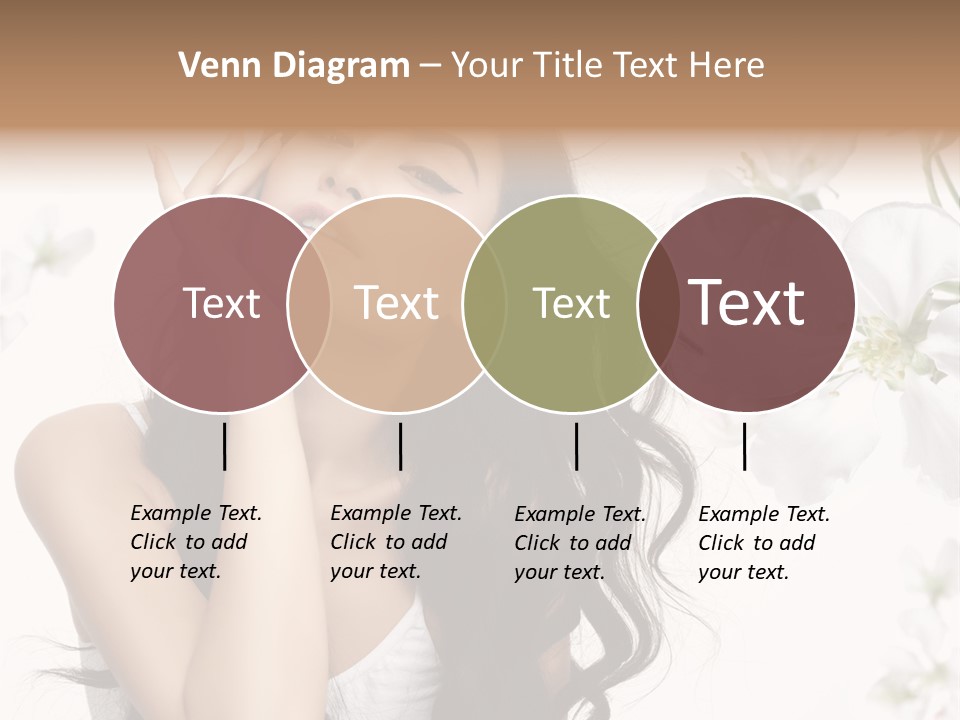 Smiling Young Spring PowerPoint Template