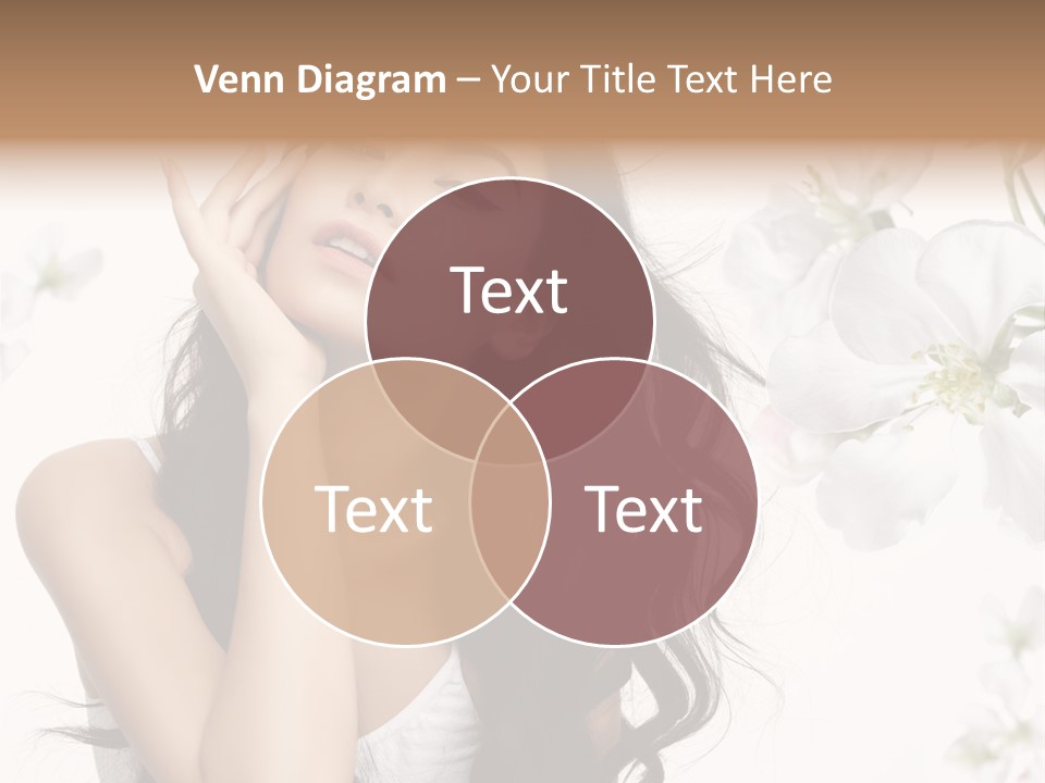 Smiling Young Spring PowerPoint Template