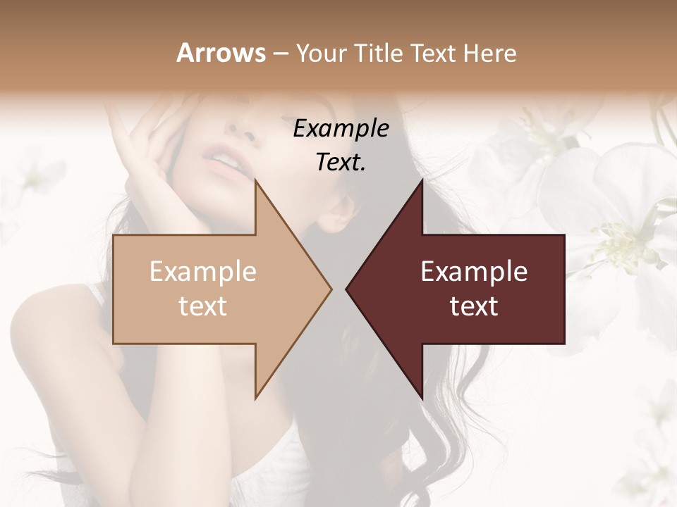 Smiling Young Spring PowerPoint Template