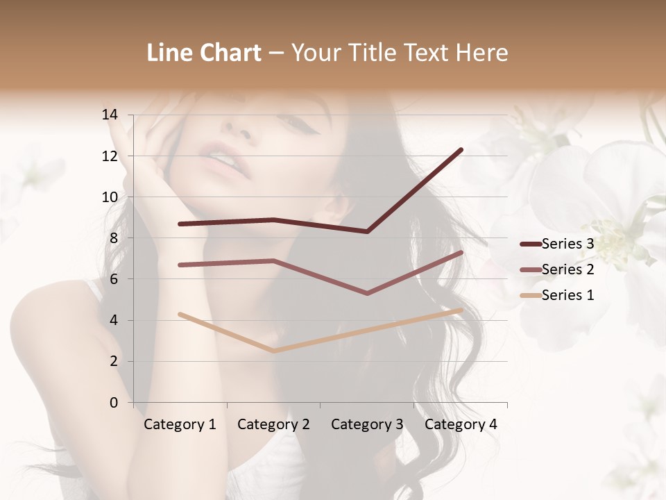Smiling Young Spring PowerPoint Template