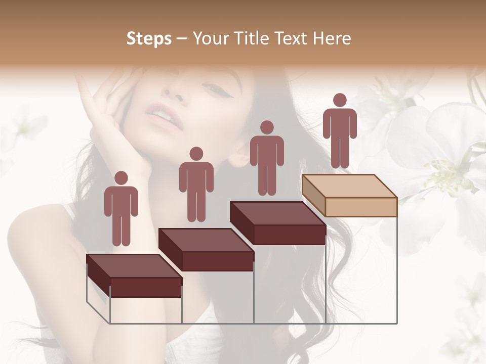 Smiling Young Spring PowerPoint Template