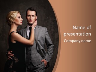 Classic Luxury Mafia PowerPoint Template