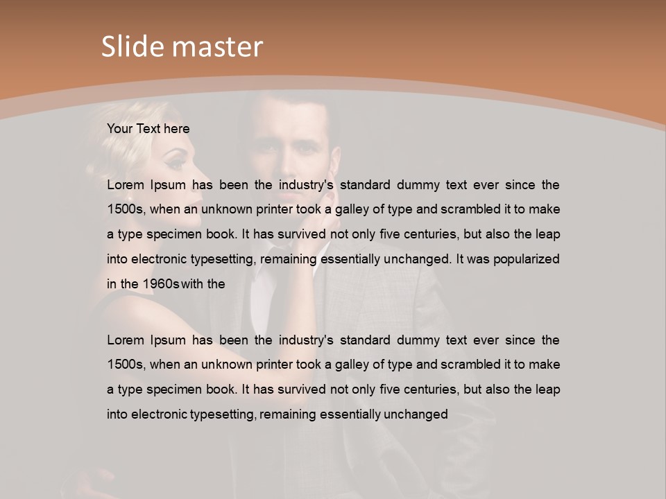 Classic Luxury Mafia PowerPoint Template