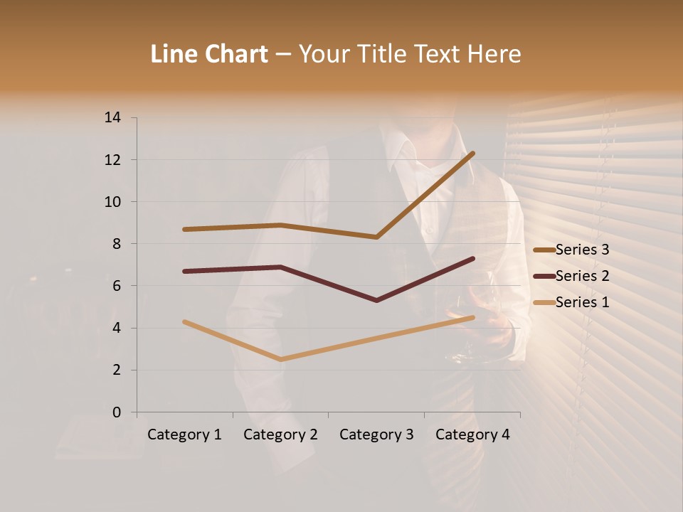 Copy Space Window Brunette PowerPoint Template