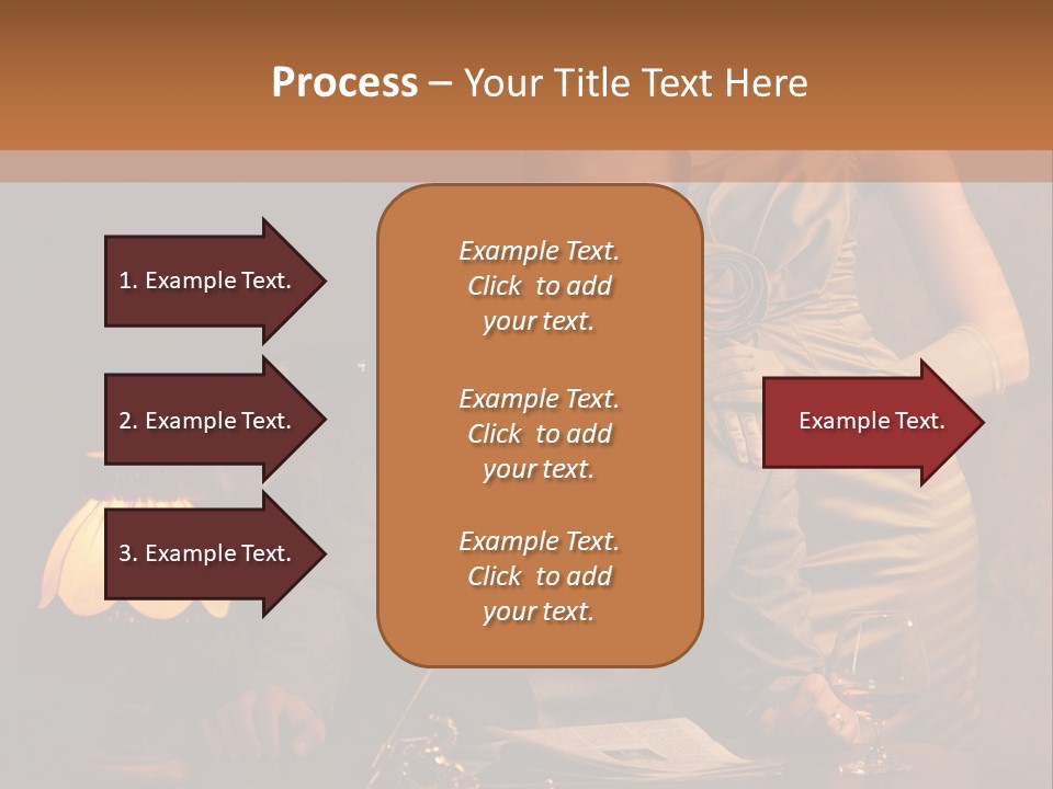 Businessman Secretary Bank PowerPoint Template