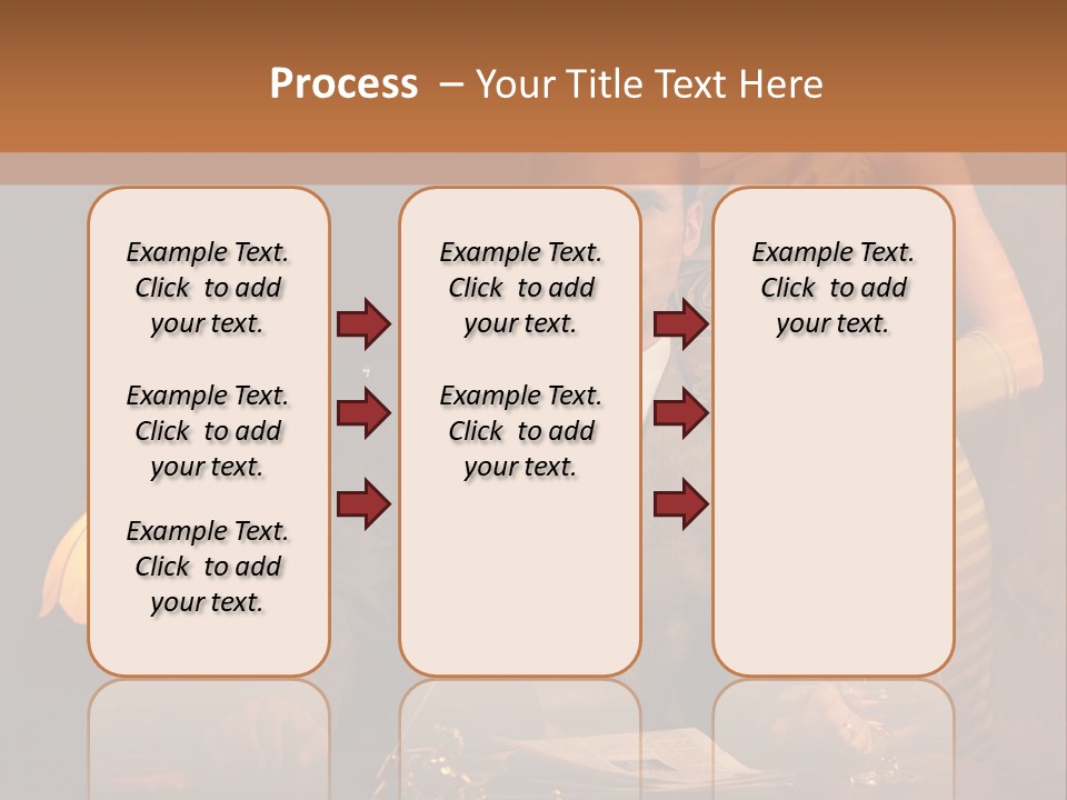 Businessman Secretary Bank PowerPoint Template