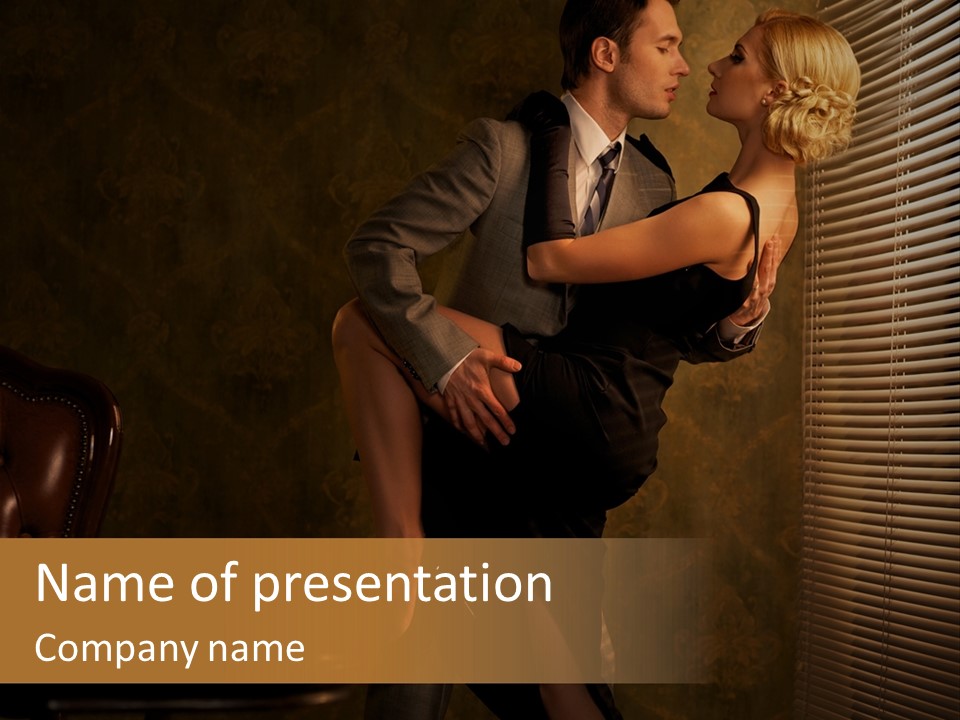 Table Suit  PowerPoint Template