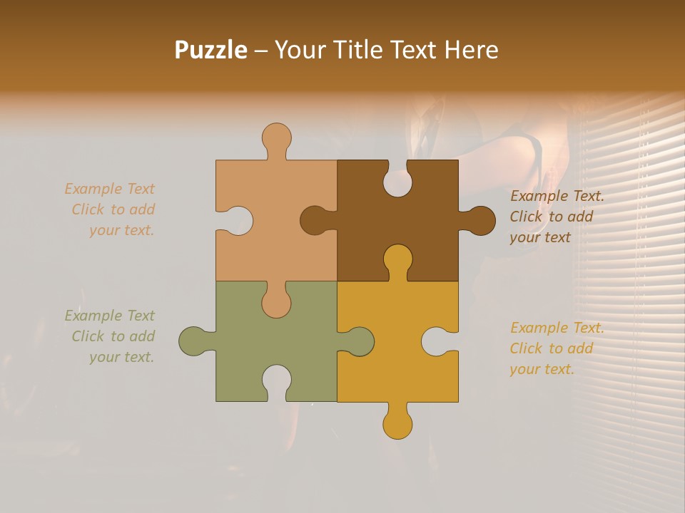 Table Suit  PowerPoint Template