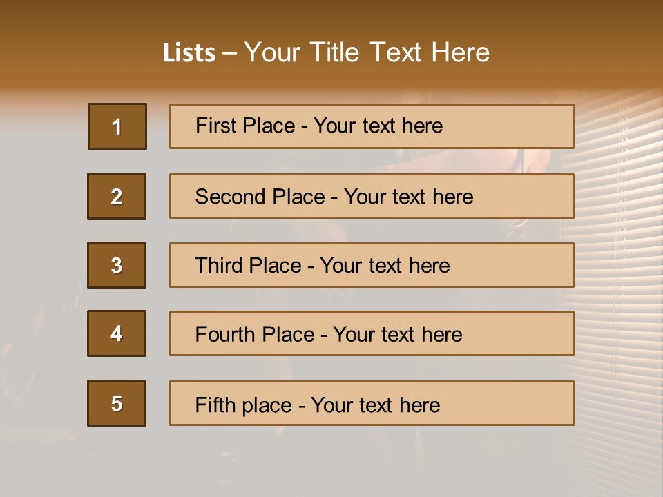 Table Suit  PowerPoint Template