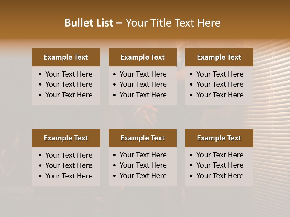 Table Suit  PowerPoint Template