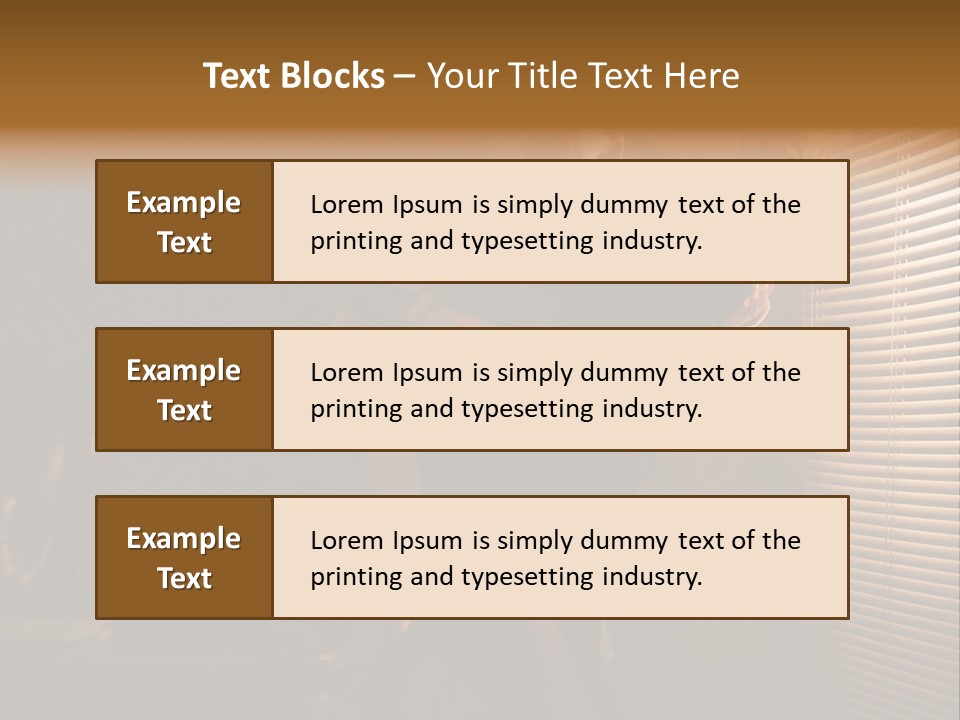 Table Suit  PowerPoint Template