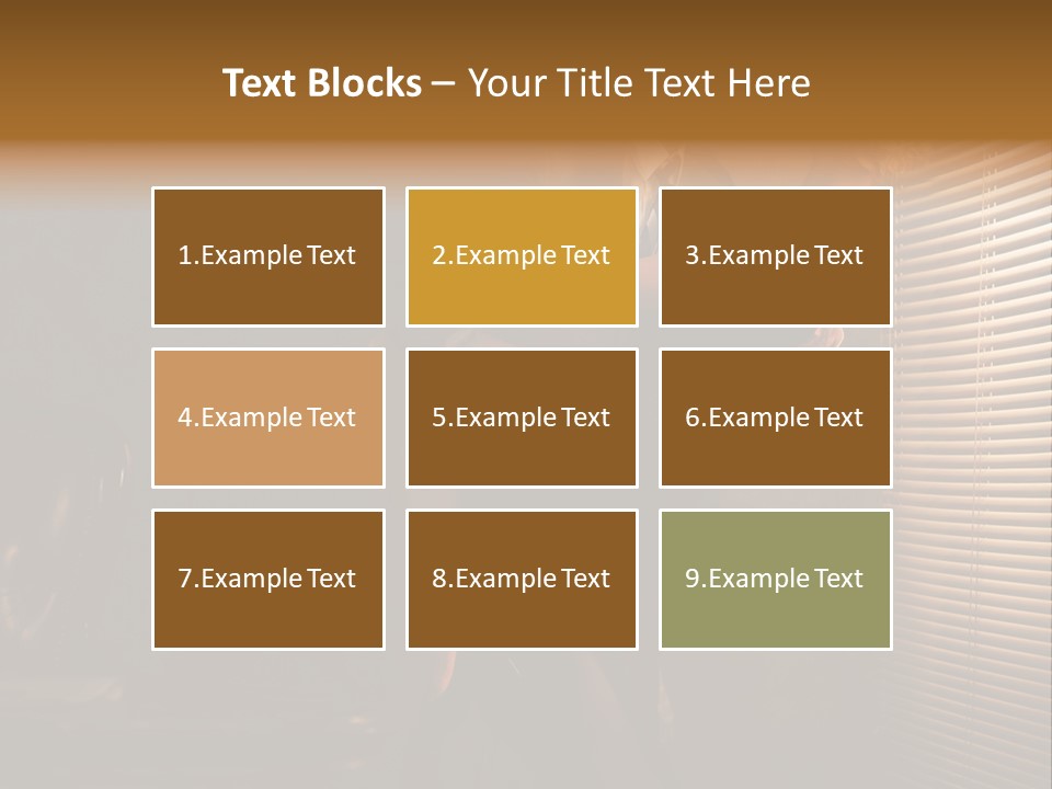 Table Suit  PowerPoint Template