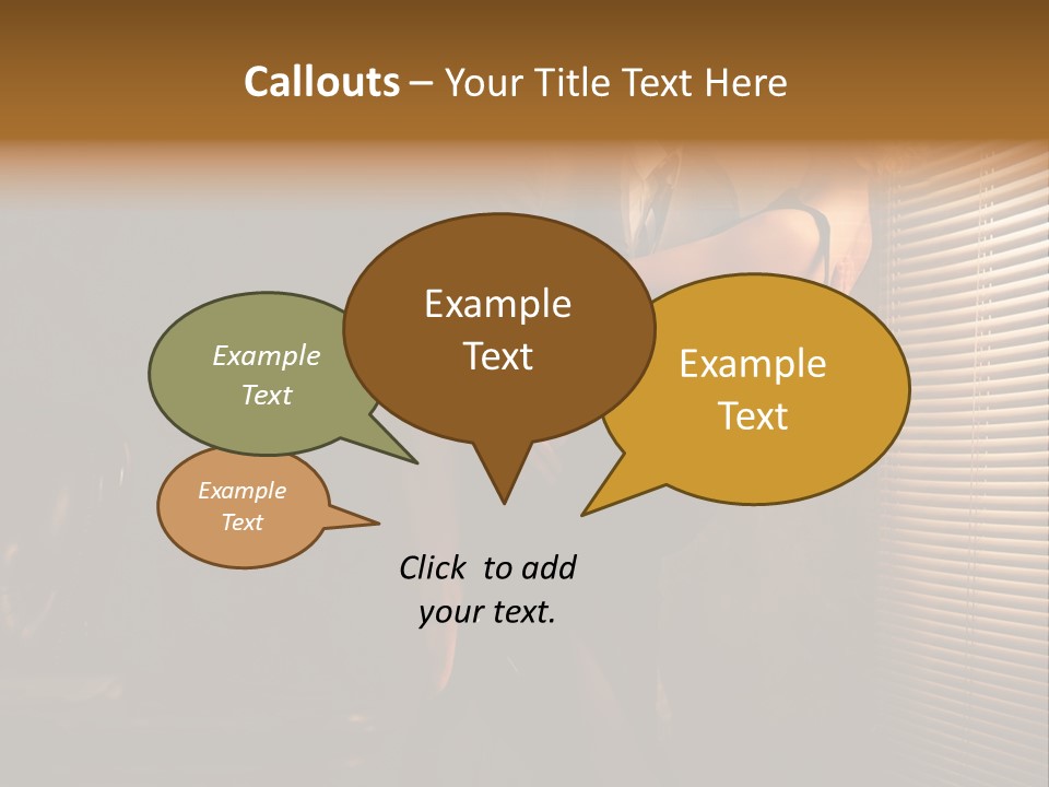 Table Suit  PowerPoint Template