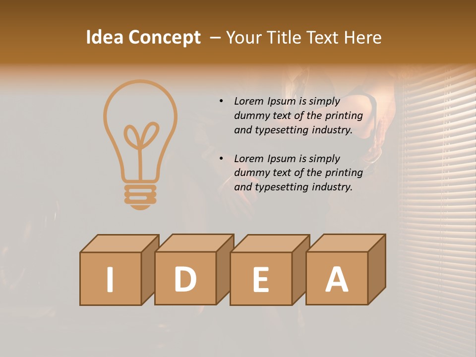 Table Suit  PowerPoint Template