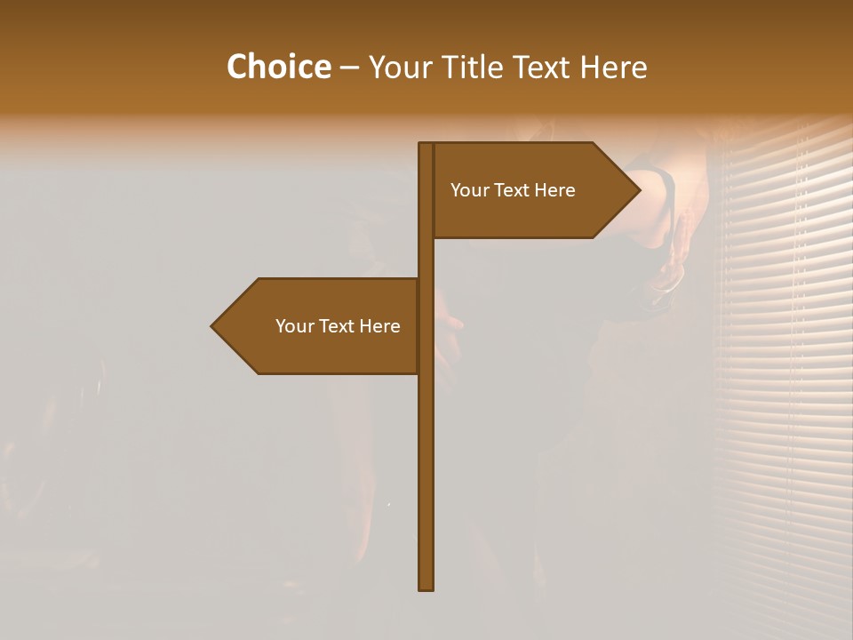Table Suit  PowerPoint Template