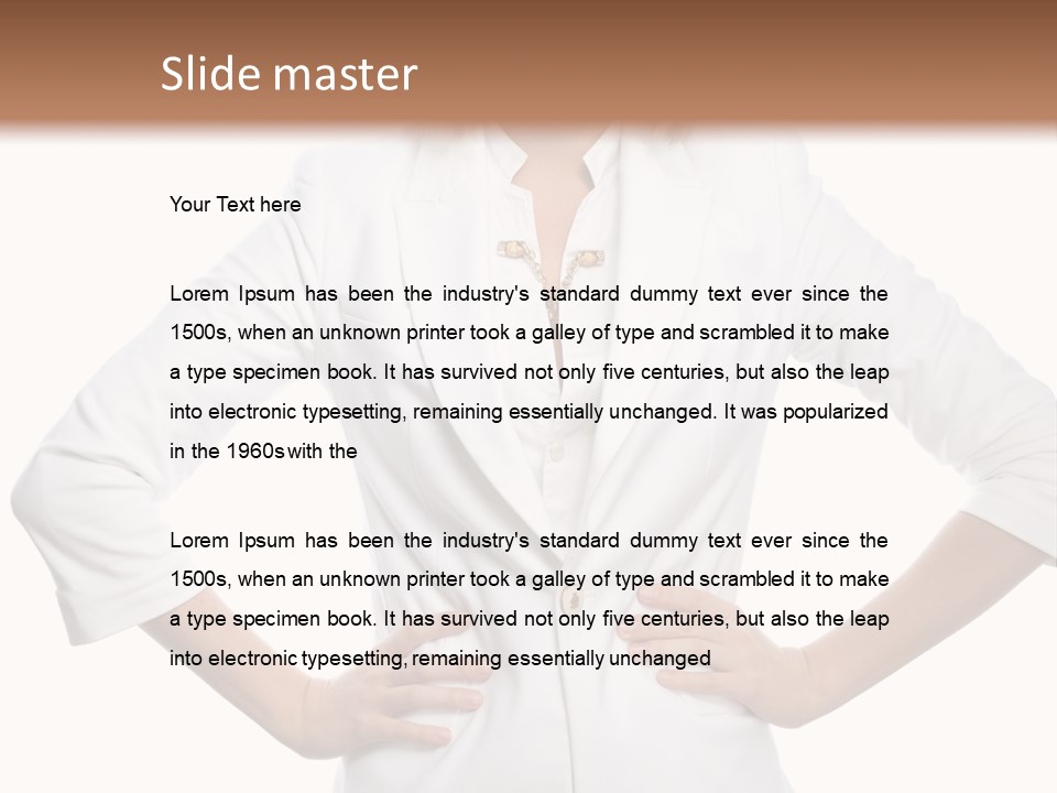 Confident  Successful PowerPoint Template