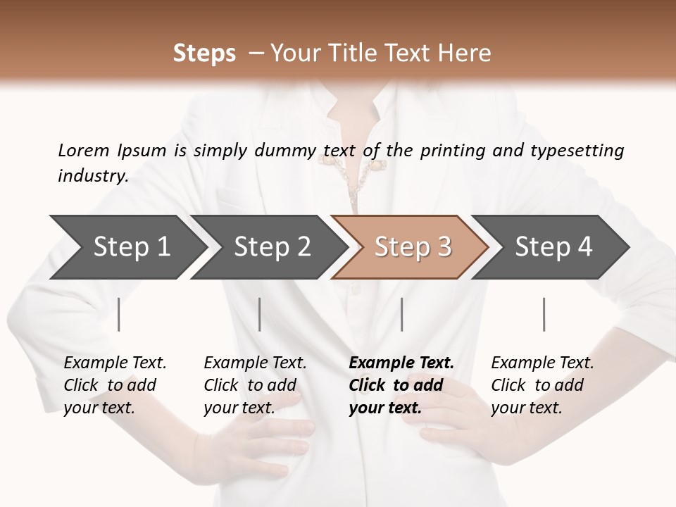 Confident  Successful PowerPoint Template