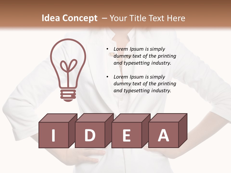 Confident  Successful PowerPoint Template