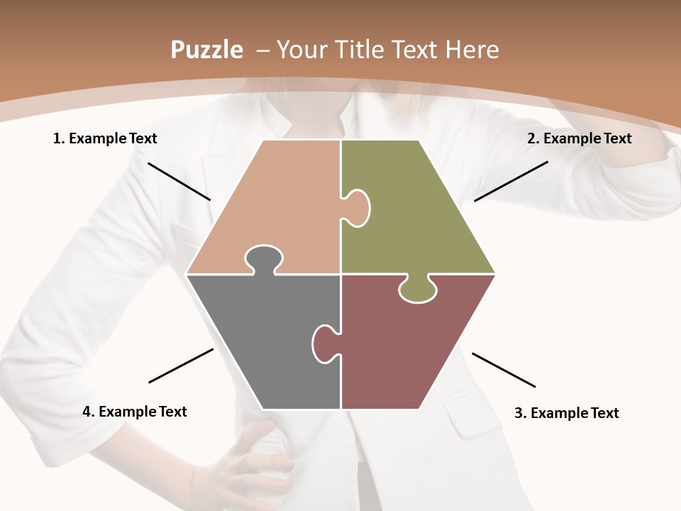 Health Happiness Woman PowerPoint Template