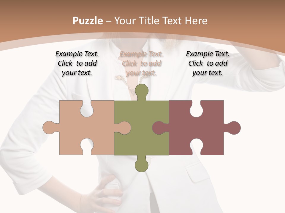 Health Happiness Woman PowerPoint Template