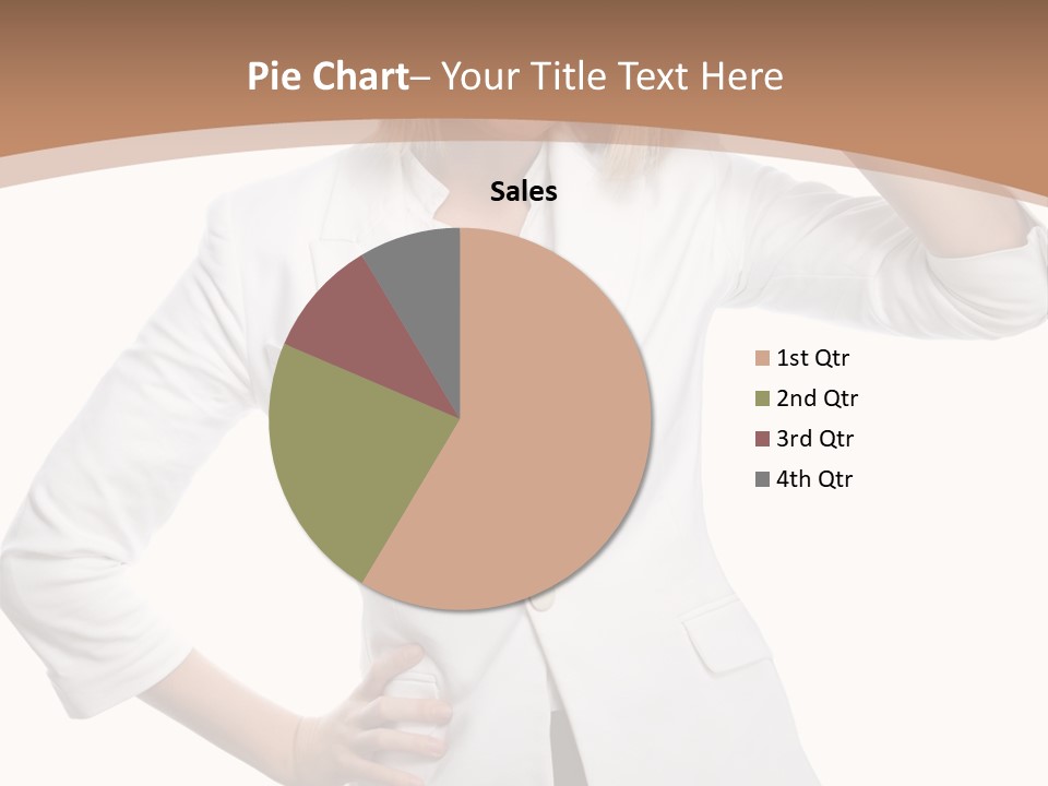 Health Happiness Woman PowerPoint Template