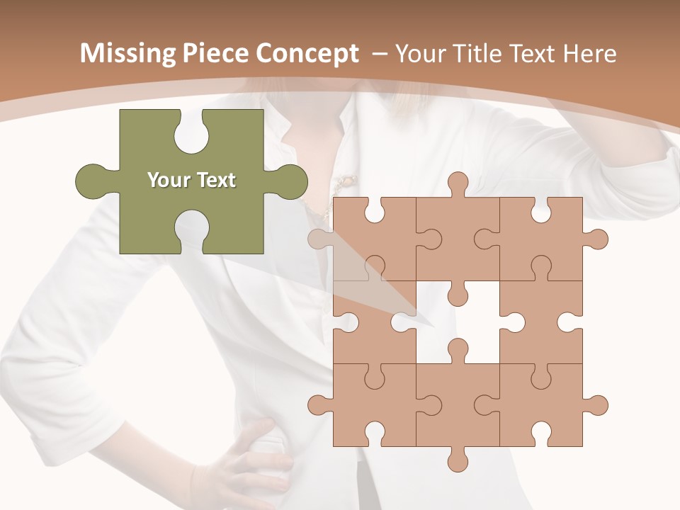 Health Happiness Woman PowerPoint Template