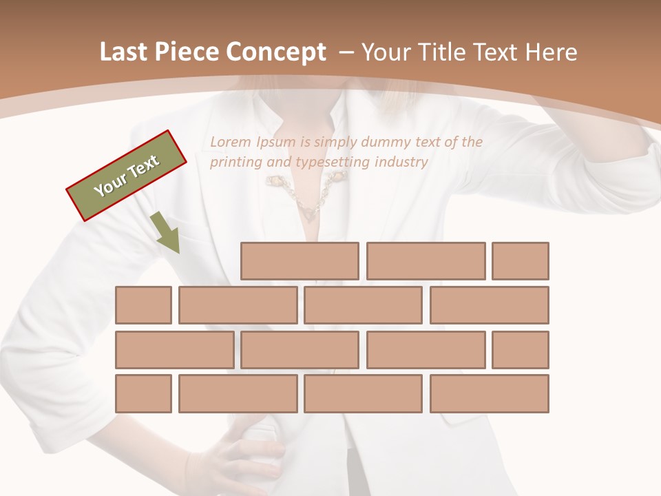 Health Happiness Woman PowerPoint Template