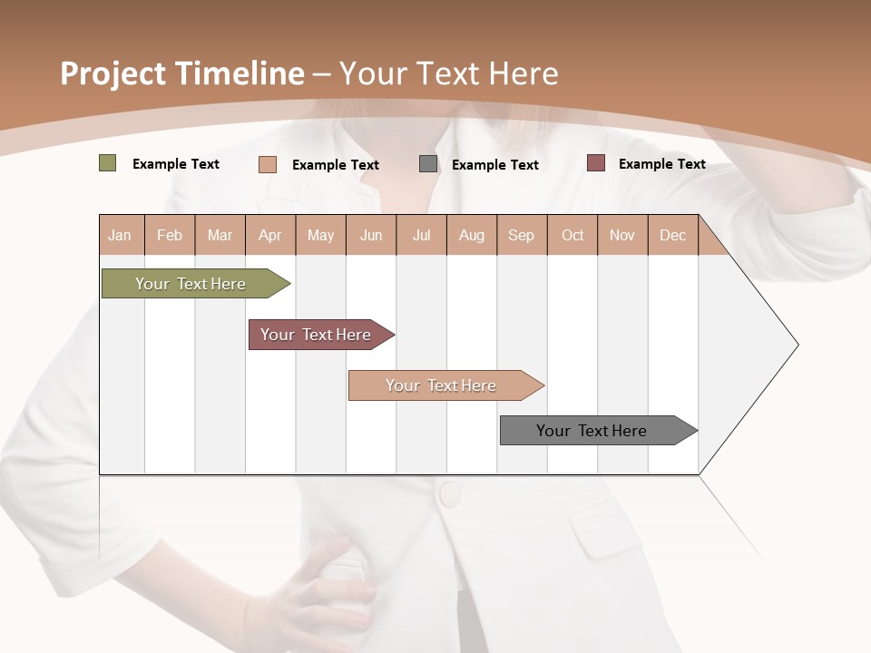 Health Happiness Woman PowerPoint Template