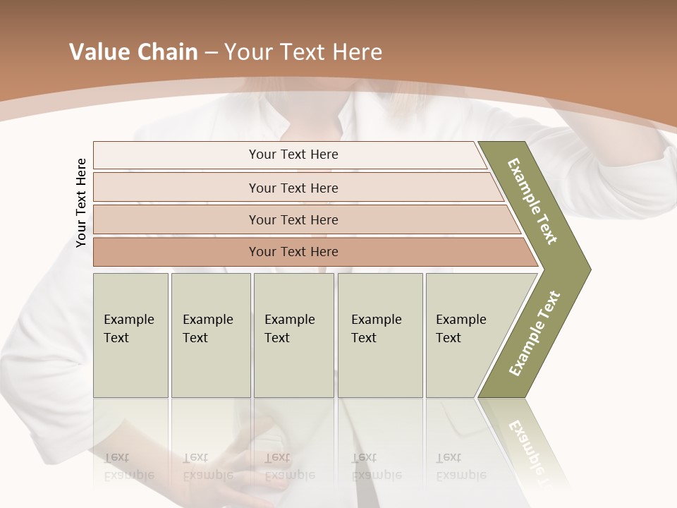 Health Happiness Woman PowerPoint Template