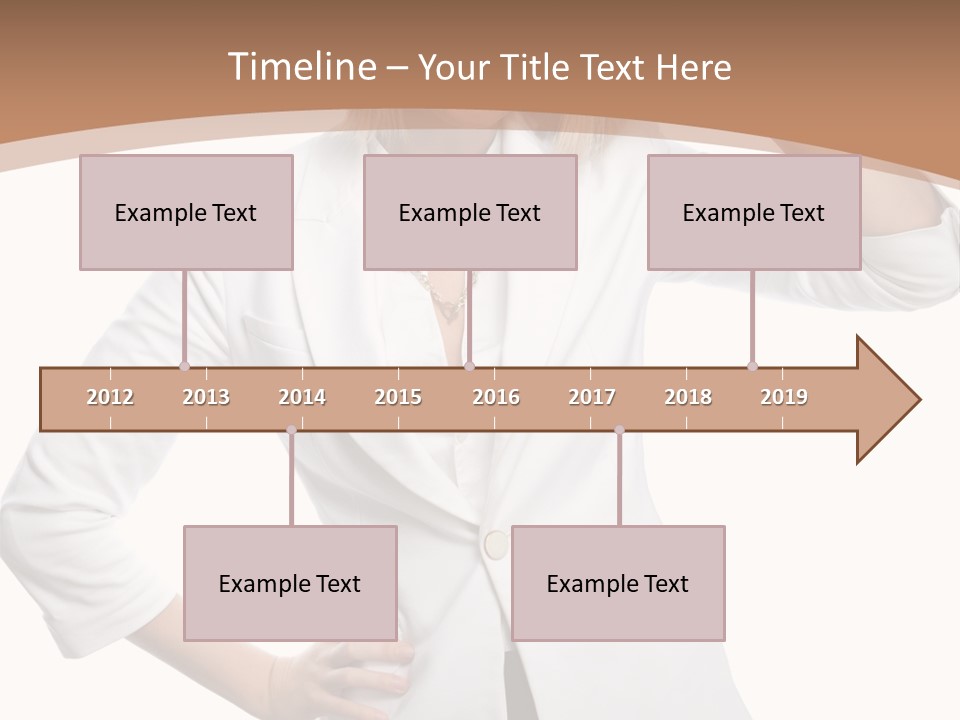 Health Happiness Woman PowerPoint Template