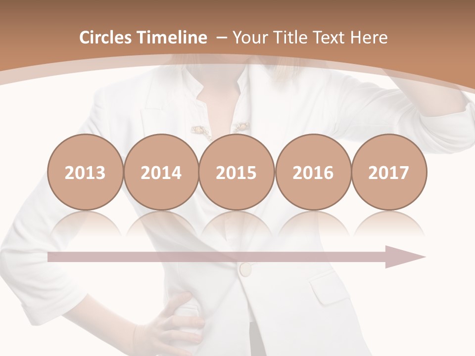 Health Happiness Woman PowerPoint Template